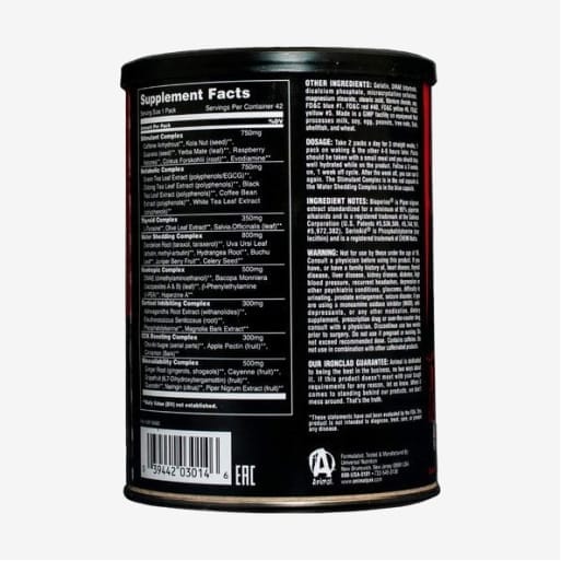 Animal Cuts Fat Burner 42 packs | Weight Loss Support