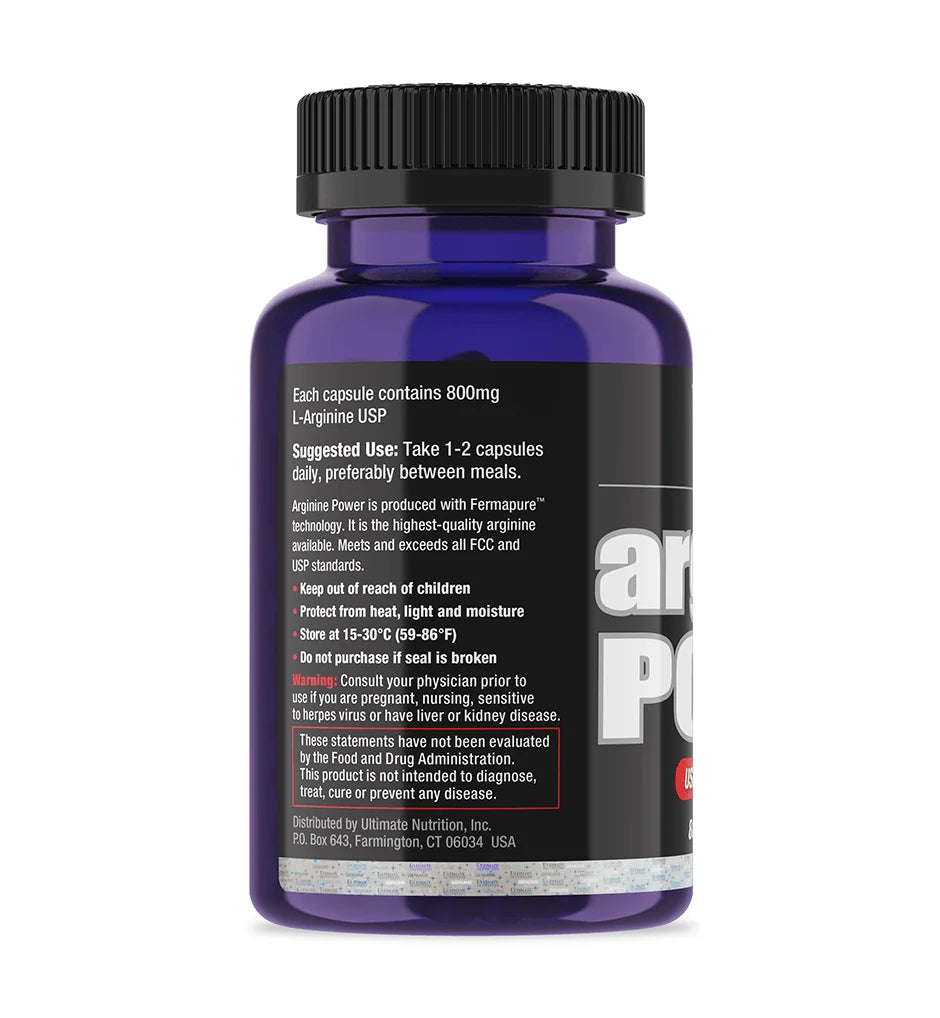 Ultimate Nutrition Arginine caps 100