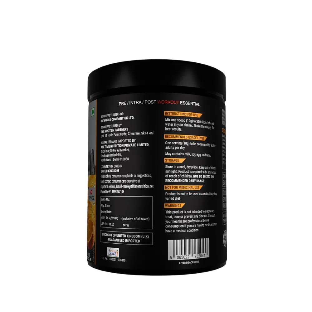 BRITPRO London® EAA – Orange Popsicle 400g