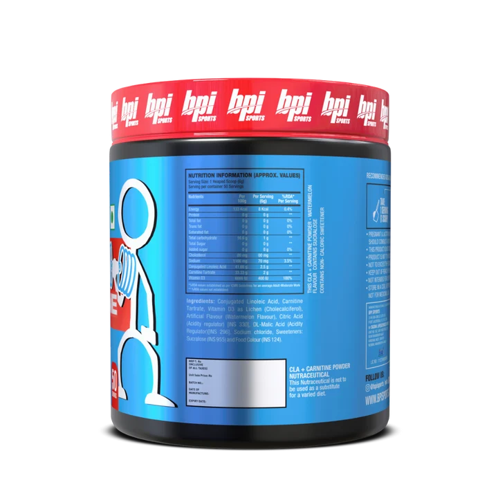BPI CLA+ Carnitine - 300 Gms - 50 servings