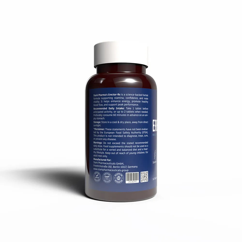 Stark Pharmaceuticals Erector-Rx Dosage & Directions