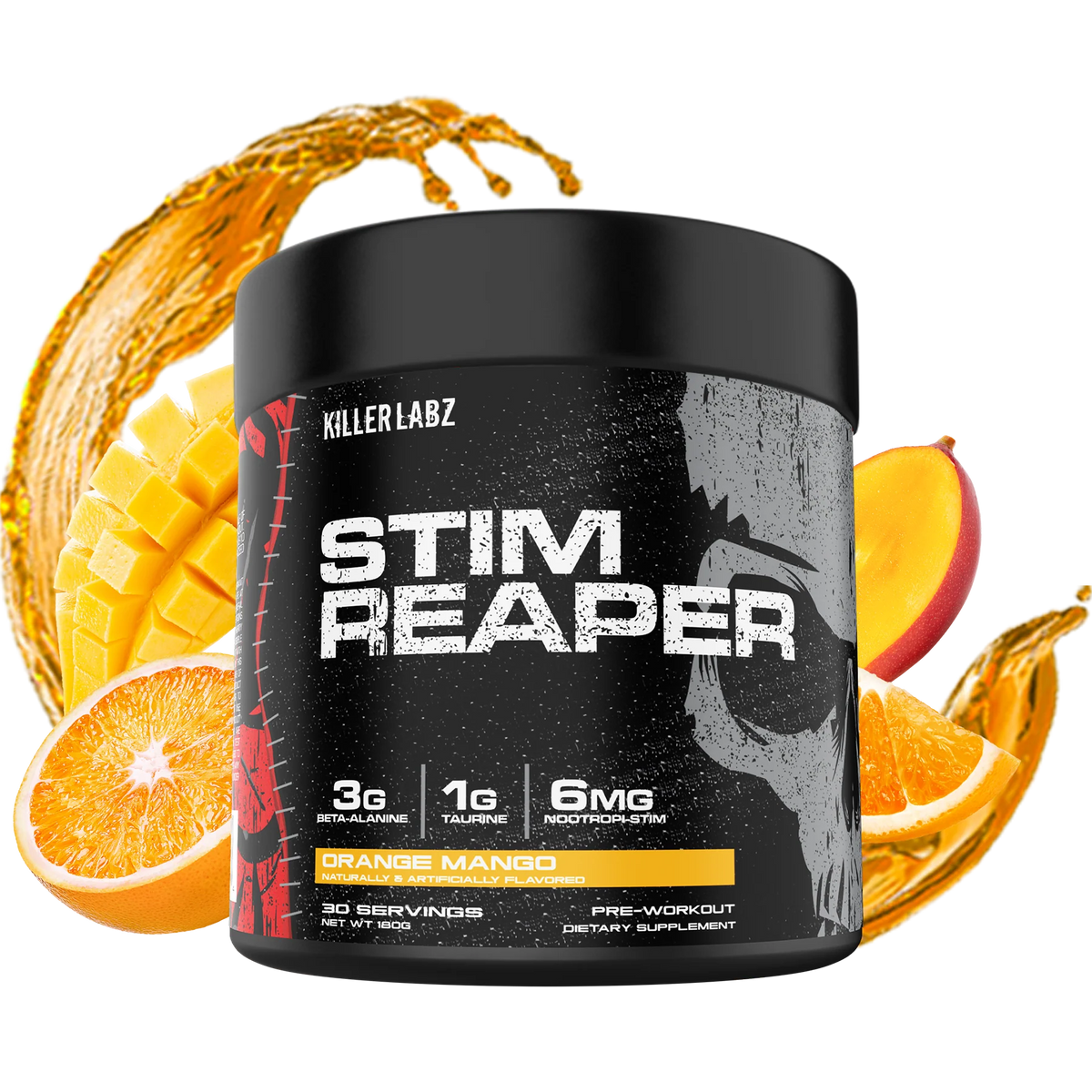 Killer Labz Stim Reaper Pre-Workout – Watermelon Flavour