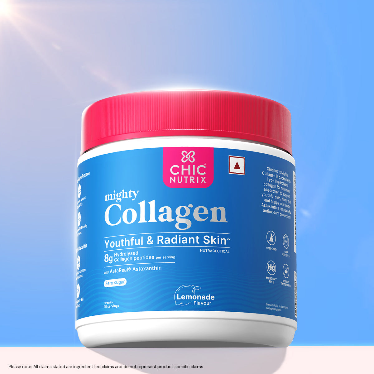 Marine Collagen Supplement for Youthful Skin - Lemonade