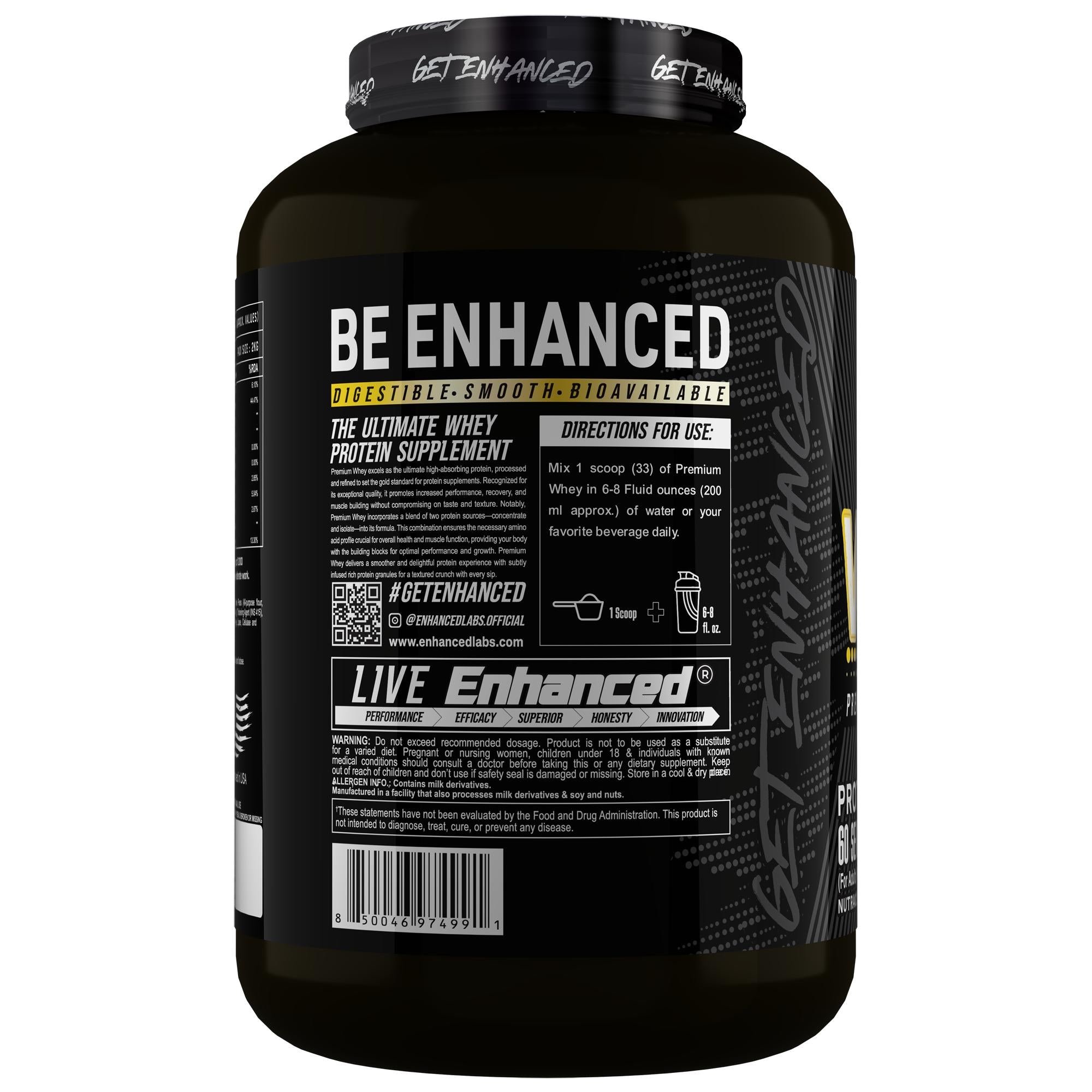 Enhanced Premium Whey
