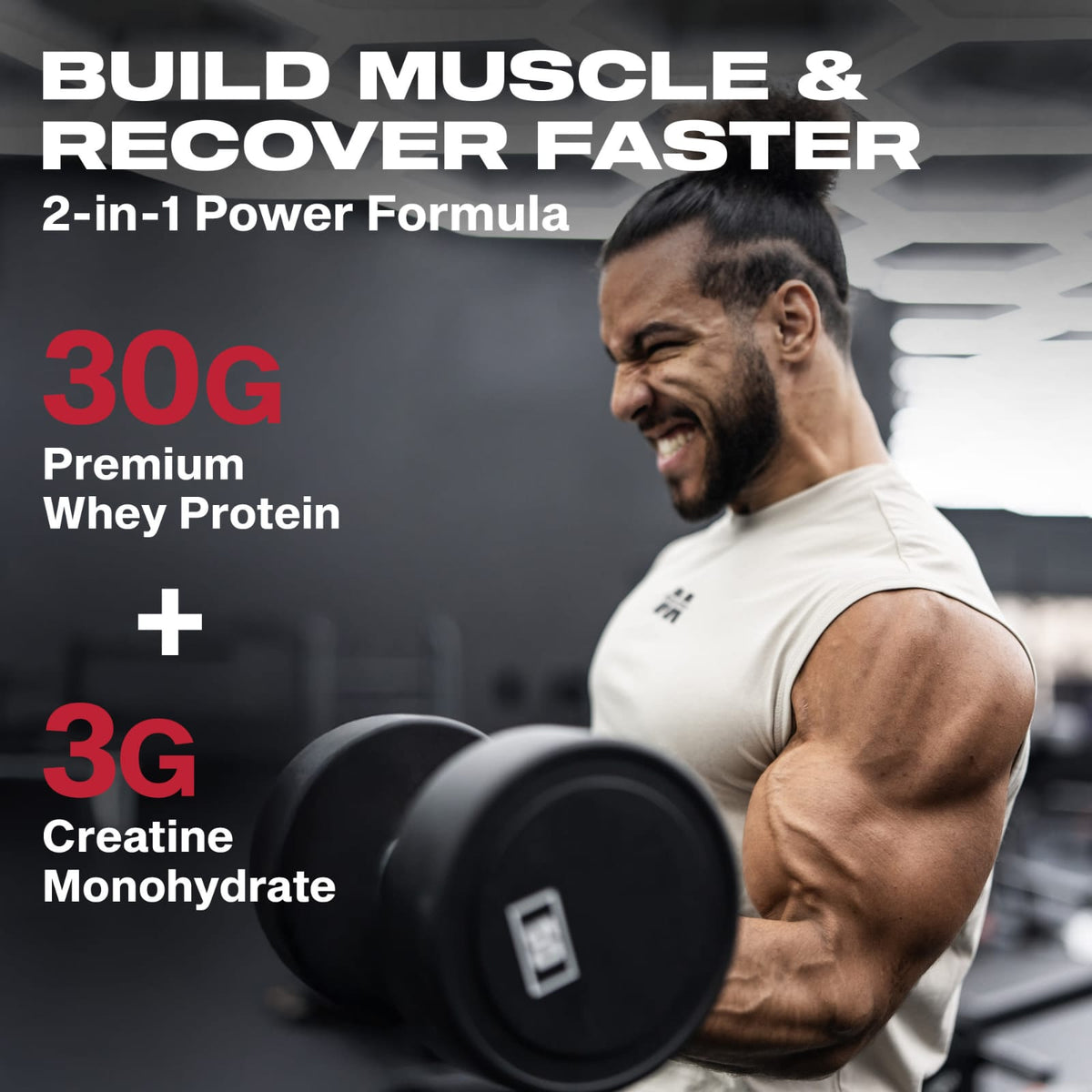 MuscleTech Whey Protein Powder (Milk Chocolate, 4LB) - 30g Protein