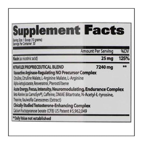 GAT Nitraflex, 300 g (0.66 lb), Grape