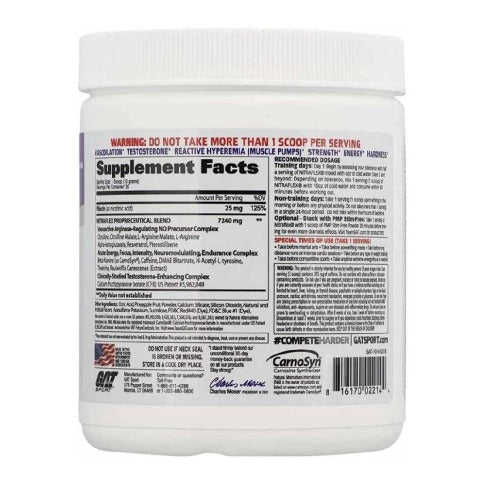 GAT Nitraflex, 300 g (0.66 lb), Grape