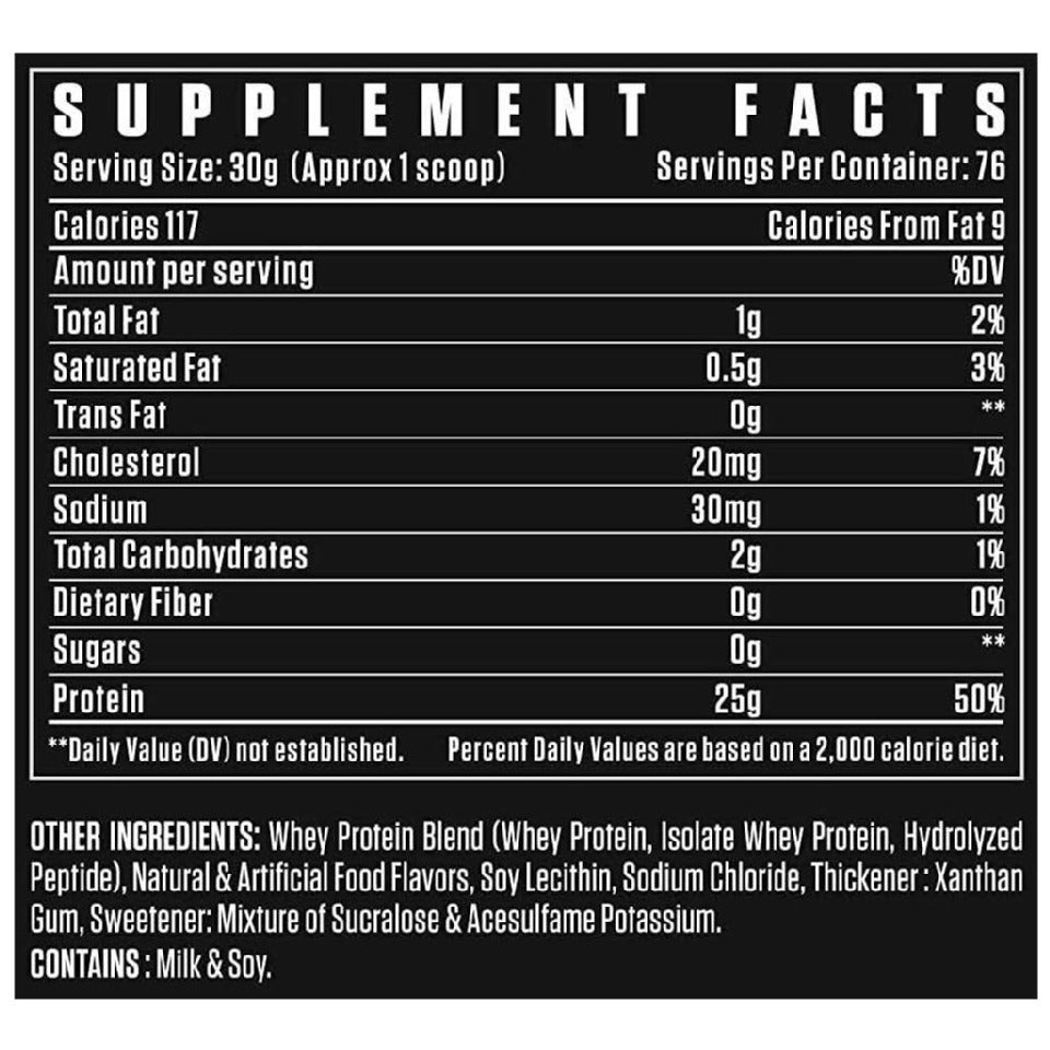 Dexter Jackson Black Series Whey Product Callouts